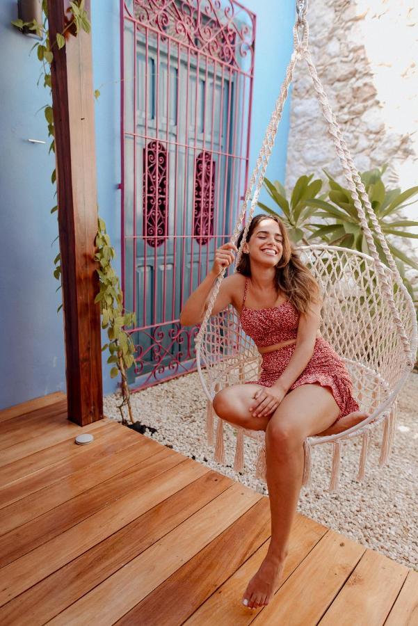Casa Nicte, Hospedate En Una Casa Del Siglo XVIII Campeche Bagian luar foto
