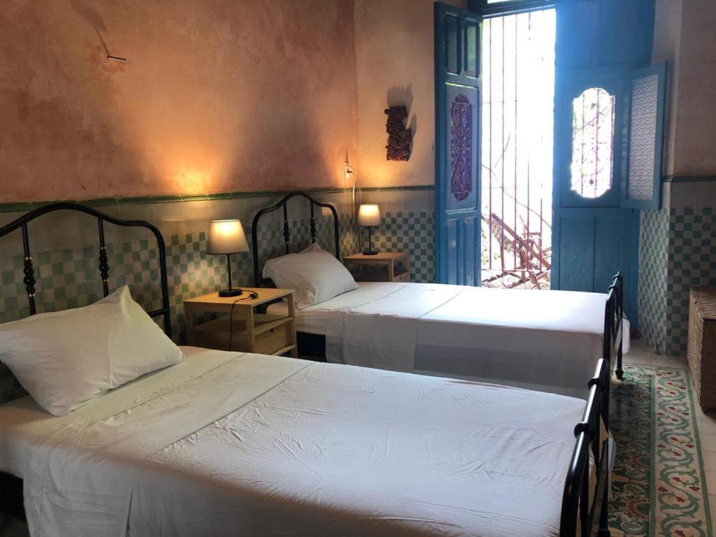 Casa Nicte, Hospedate En Una Casa Del Siglo XVIII Campeche Bagian luar foto